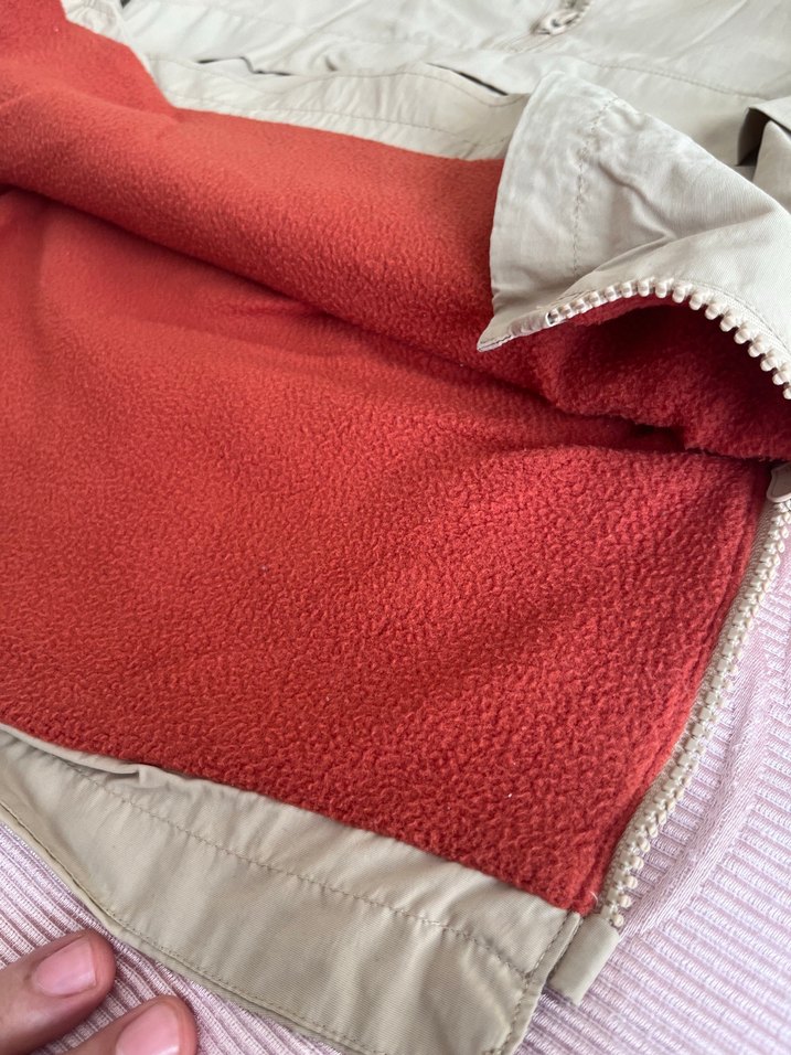 Kapüşonlu Gri Erkek Yağmurluk - Görsel 3