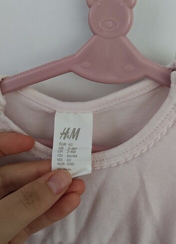 H&M Hm kız bebek pamuklu elbise 
