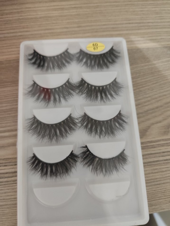 Gri Takma Kirpik Seti 5 Çift - Görsel 2