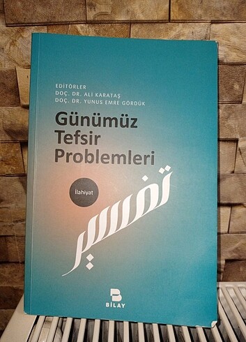 Günümüz tefsir problemleri Bilay Yayınları 