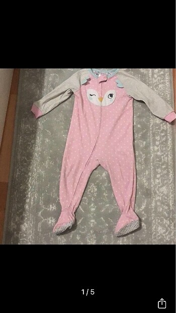 Carters marka 2 yaş ayaklı uyku tulumu