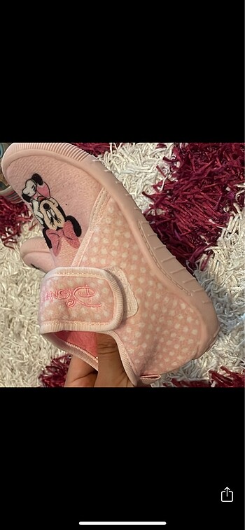 LC Waikiki 30 numara mickey mouse ev ayakkabısı