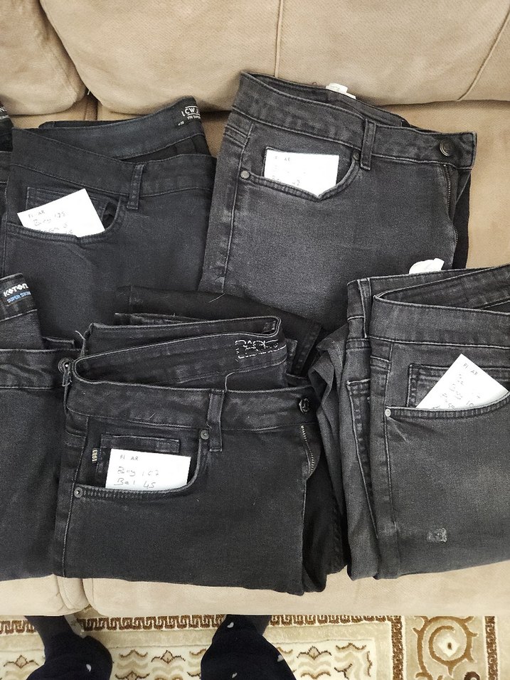 Erkek  Kot Pantolon - Görsel 3