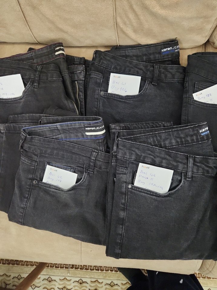 Erkek  Kot Pantolon - Görsel 2