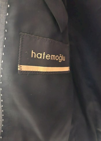 Gri Erkek Ofis Takım Elbise Ceketi Hatemoğlu Marka - Görsel 5