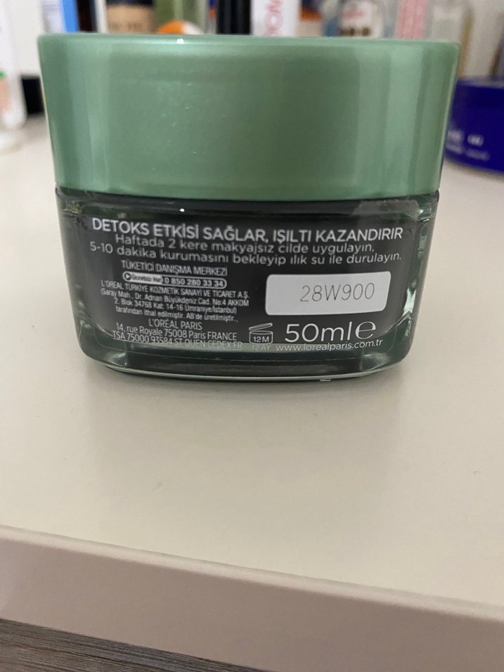 Saf Kil Detoks Yüz Maskesi - Görsel 2