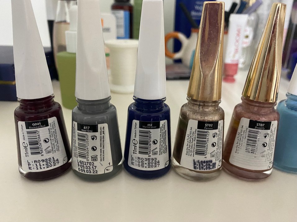 Flormar Mavi ve Gri Oje Seti - Görsel 2