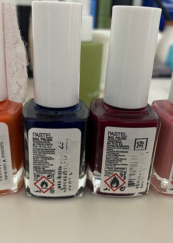 Pastel Çok Renkli Oje - Görsel 2