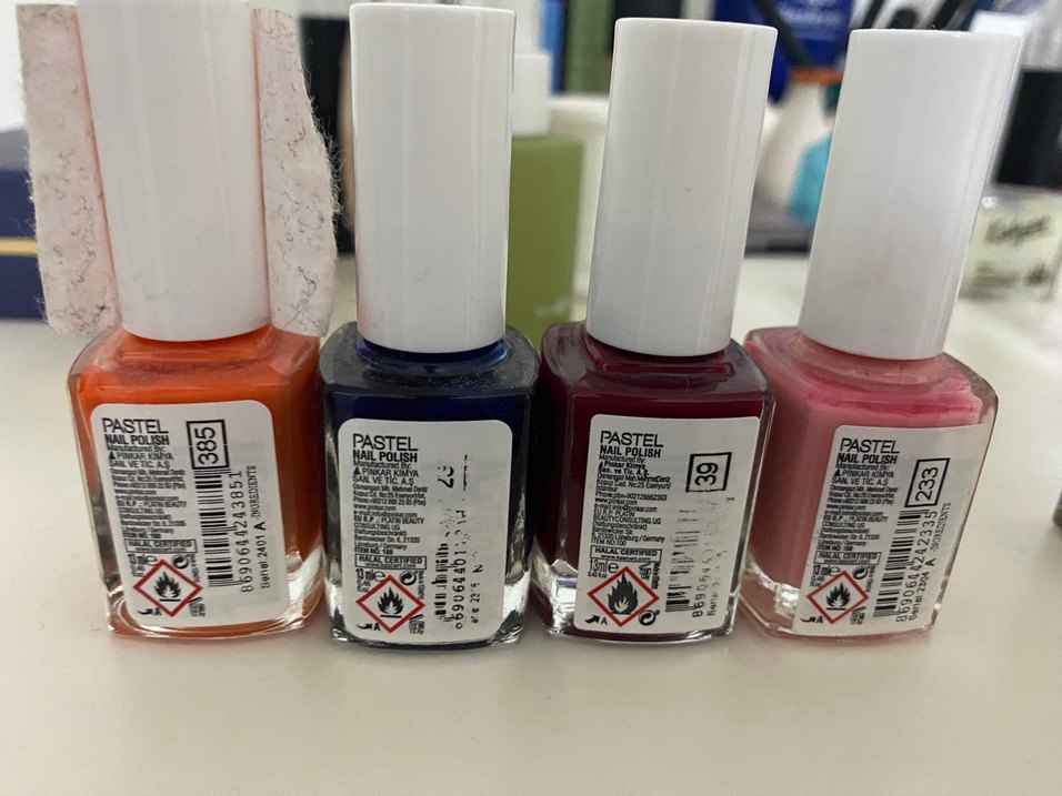 Pastel Çok Renkli Oje - Görsel 2