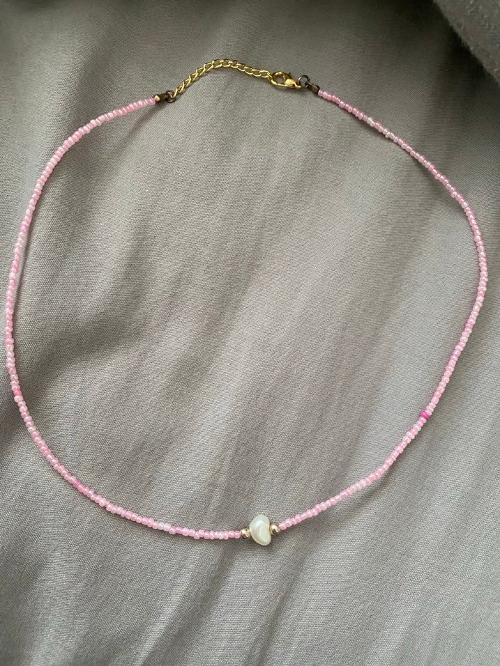 Renkli Boncuklu Bohem Midi Kolye - Görsel 3