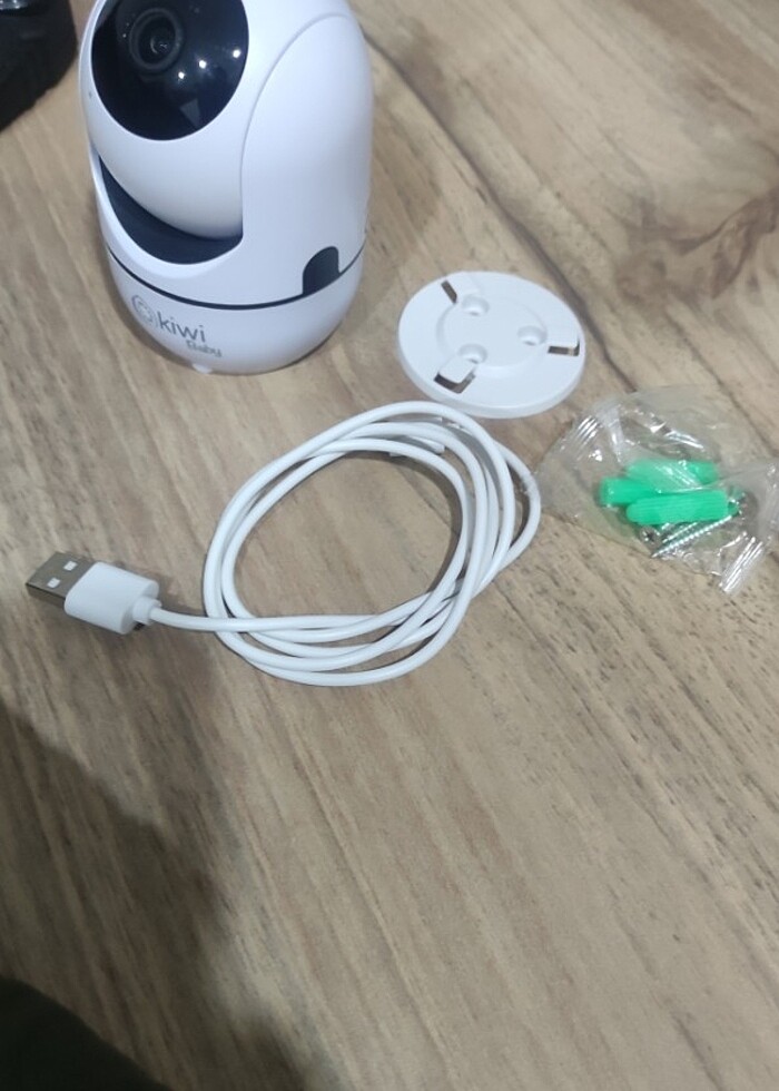 Kiwi bebek odası gece görüşlü kamera - Görsel 2