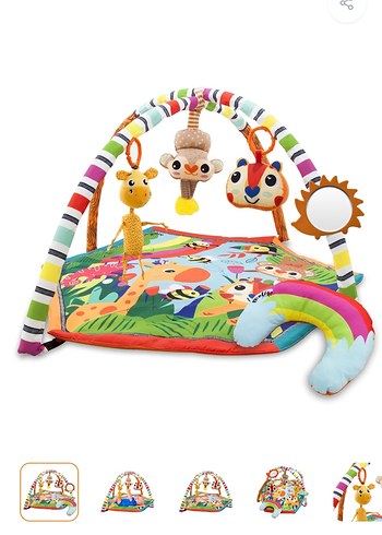 Renkli Bebek Oyun Halısı
