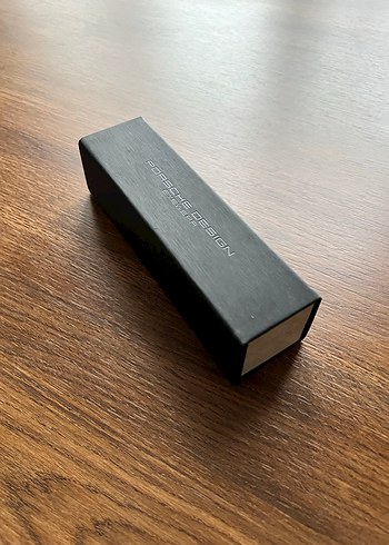 Siyah Porsche Design gözlük kabı - Görsel 6