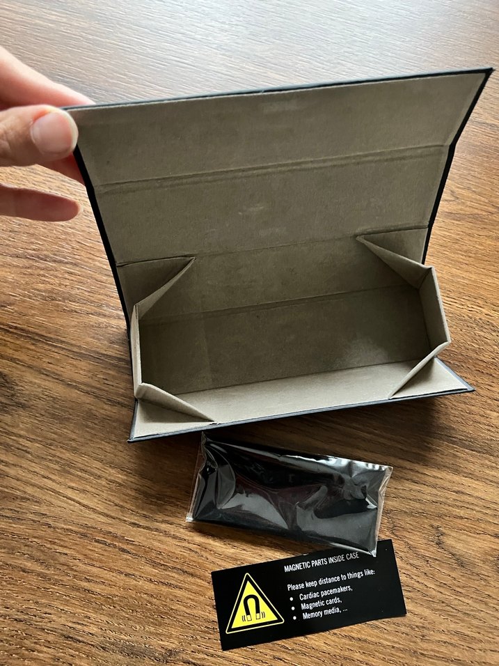 Siyah Porsche Design gözlük kabı - Görsel 5