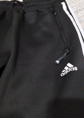 Adidas Siyah Çizgili Erkek Eşofman Altı - Görsel 3