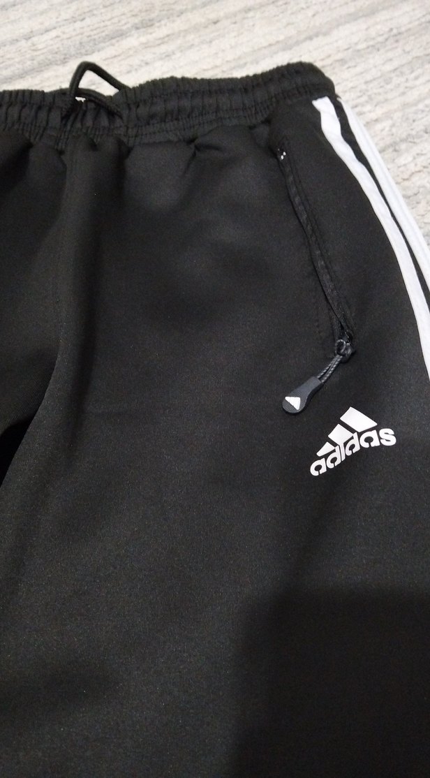 Adidas Siyah Çizgili Erkek Eşofman Altı - Görsel 3