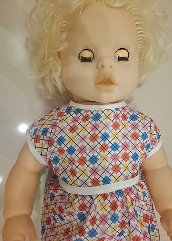 Beden Renk Renkli Elbiseli Büyük oyuncak Bebek
