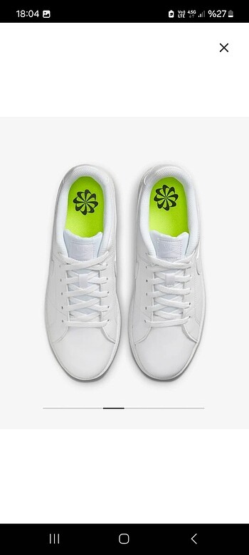 Nike Nike beyaz ayakkabı