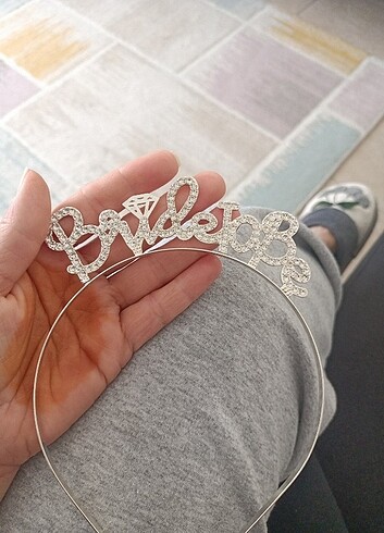 H&M Bride yazılı taç sticker ve kuşak 