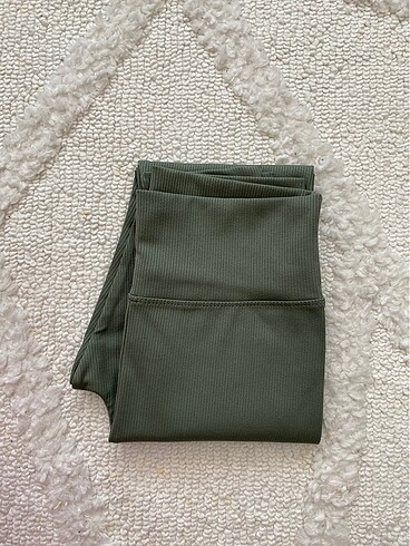 Yüksel bel yumuşacık fitilli tayt - Görsel 3