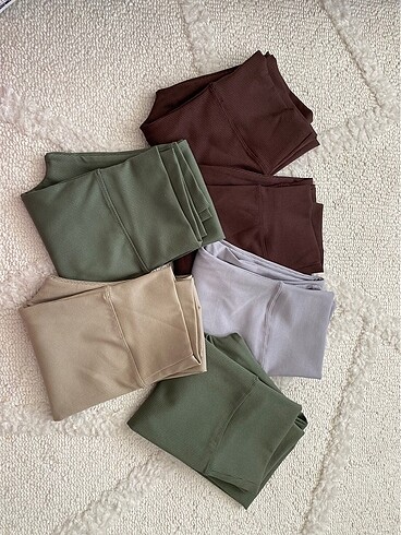 Yüksel bel yumuşacık fitilli tayt - Görsel 4