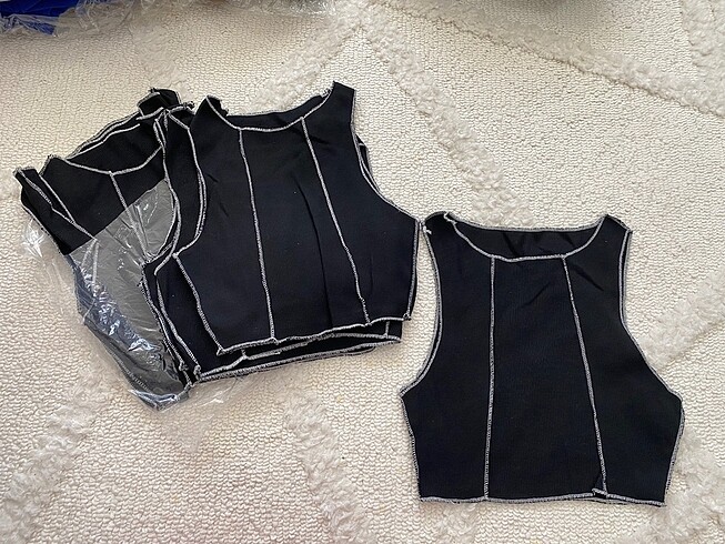 Dikiş detay crop - Görsel 4