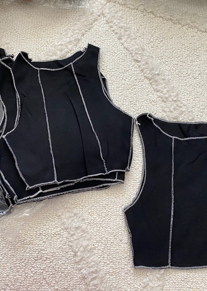 Dikiş detay crop - Görsel 4