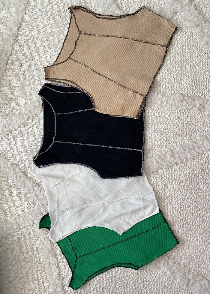 Dikiş detay crop - Görsel 5