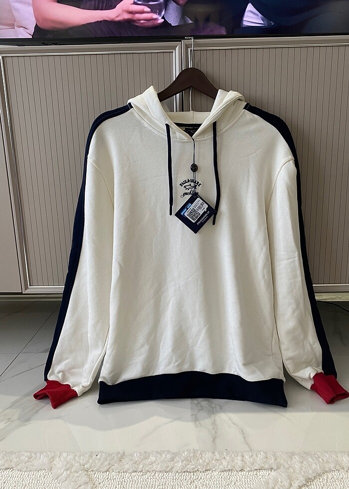 Paul&Shark kapüşonlu sweatshirt - Görsel 2