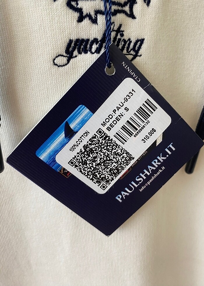 Paul&Shark kapüşonlu sweatshirt - Görsel 4