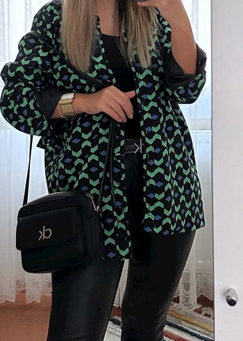 Trendyol & Milla Desenli Blazer Ceket