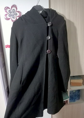 kadın kaşe kaban - Görsel 2