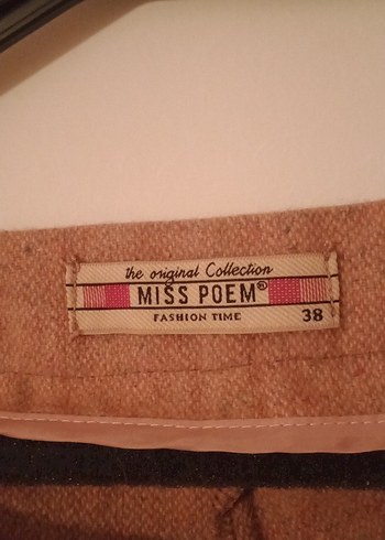 Miss Poem pembe pudra Mini Şort
