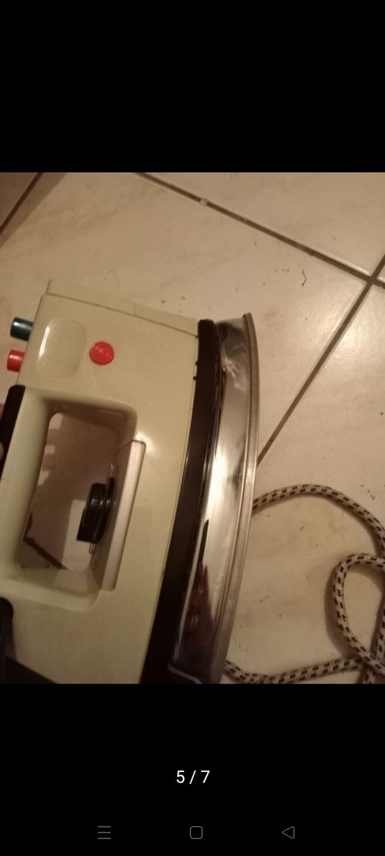 nostaljik Rowenta ütü - Görsel 5