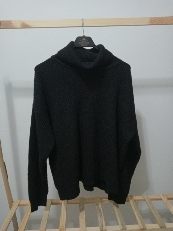 bayan boğazlı kazak - Görsel 4