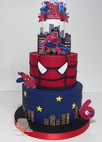 Spiderman maket pasta