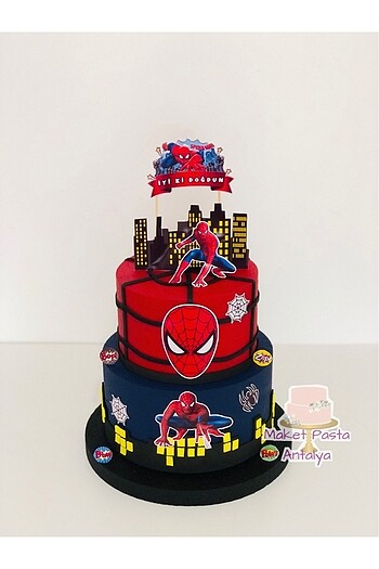 Spiderman maket pasta