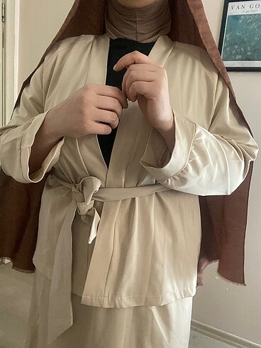 İkili kimono takım (tesettür/farketmez)