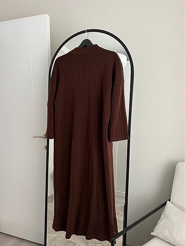 Triko uzun elbise - Görsel 4