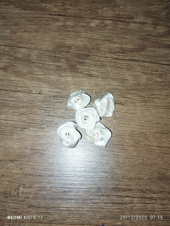 Bej Renkli Mini gül - Görsel 2