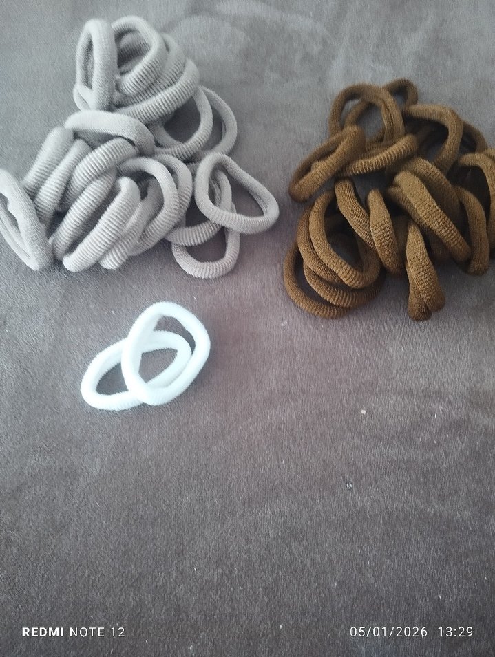 Yılan Desenli Bohem Elastik Saç Tokası - Görsel 2