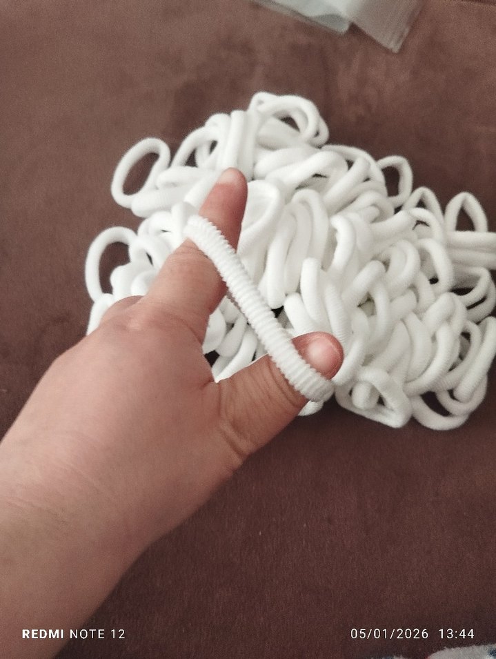 Beyaz Erkek Ayakkabı Bağcığı - Görsel 2