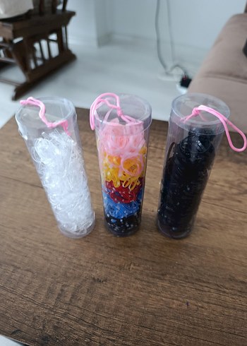 Çok Renkli Lastikli Çocuk Saç Bantları - Görsel 2