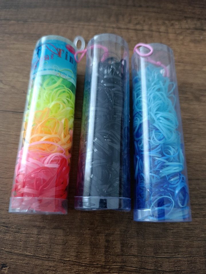 Renkli Lastikli Çocuk Saç Tokaları - Görsel 2