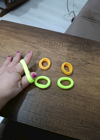 Renkli Elastik Çocuk Saç Tokaları - Görsel 2