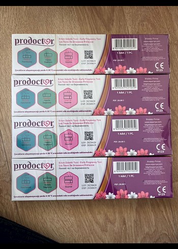 prodoctor Erken Gebelik Testi 4'lü Paket - Görsel 2