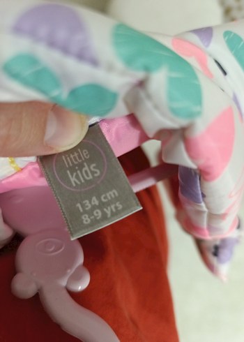 Kız Çocuk Renkli Kalp Desenli Fermuarlı Yelek - Görsel 3