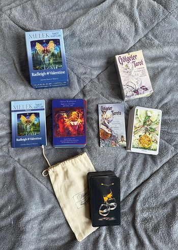 Gölgeler ve Melek Tarot Kartları Seti Tarot Kartı