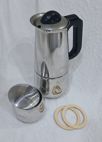 Diğer Moka Pot Kahve Makinesi Makinası Filtre Espresso Ocak Üstü