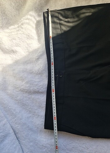 46 Beden siyah Renk Kadın Bayan Kumaş Pantolon Pantalon
